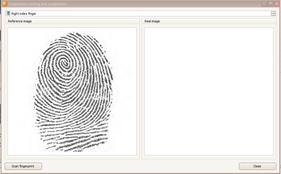 biometric scaning