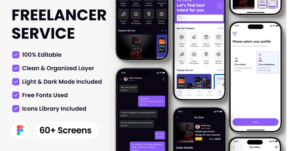 free lancing using mobile