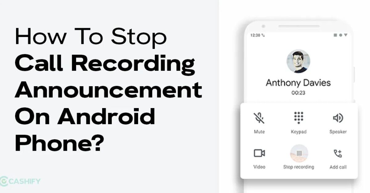 how to stop call recording