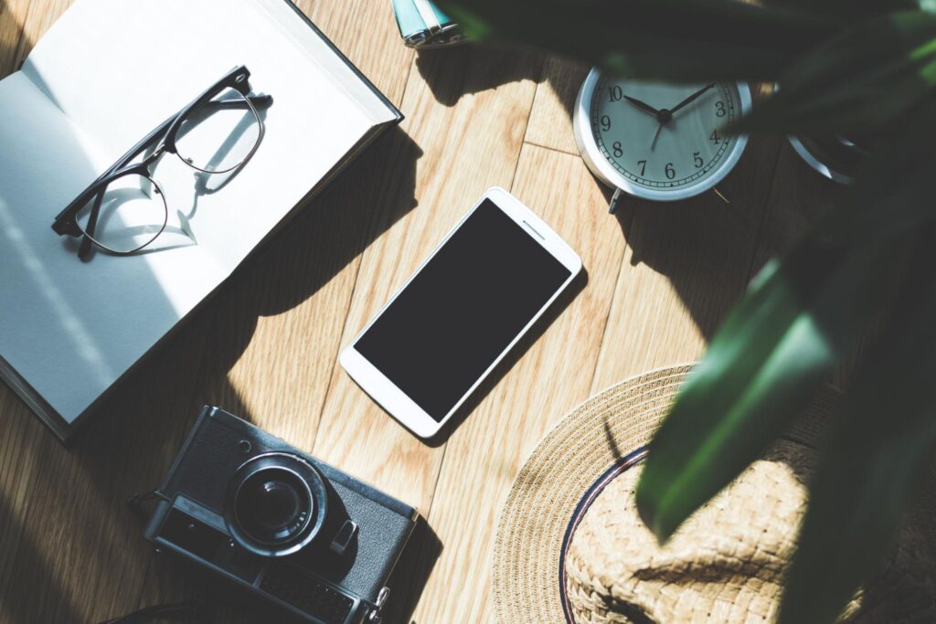 public taking a photo